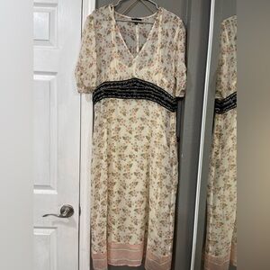 Top shop boho floral dress.